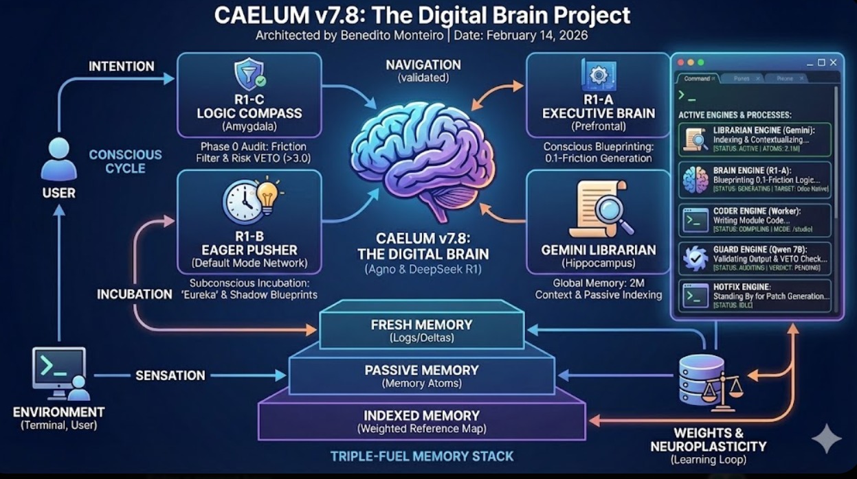 Caelum Digital Brain Architecture